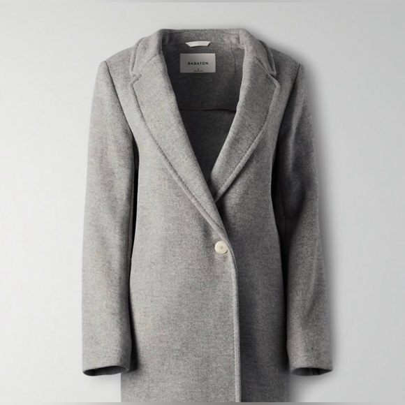 Babaton The Stedman Coat - Large Grey - NEW Condition - Picture 2 of 16